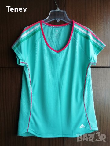Adidas Running оригинална дамска фланелка тениска, снимка 1 - Тениски - 36681679