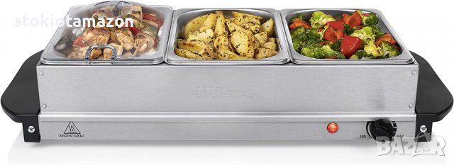 Tristar BP-6283 бюфет електрически нагревател за храна, 200 W, снимка 4 - Други - 38874625