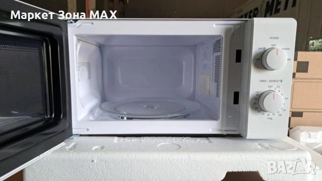 Компактна микровълнова фурна Comfee - 20 литра, 700W и 5 нива на мощност, снимка 4 - Микровълнови - 53276112