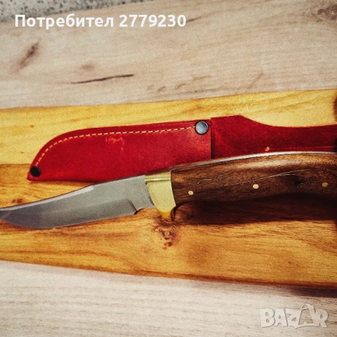 Нож ръчна изработка на Майстор П.Неделев Нов, снимка 4 - Ножове - 50885874