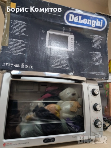 Електрическа фурна Delonghi EO32852, снимка 6 - Печки, фурни - 51583104