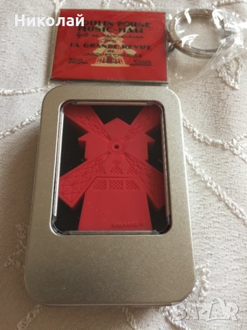 Колекционерски ключодържател и флаш памет 4GB Moulin Rouge / Мулен Руж, официален лицензиран продукт, снимка 2 - Колекции - 35533245