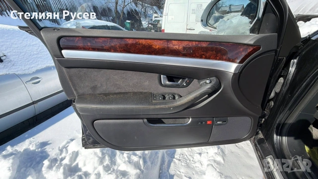 салон седалки перфорирани audi s8 a8 d3 5.2 450hp facelift 2009г цена 370 евро за всичко - задни пер, снимка 2 - Части - 53557846