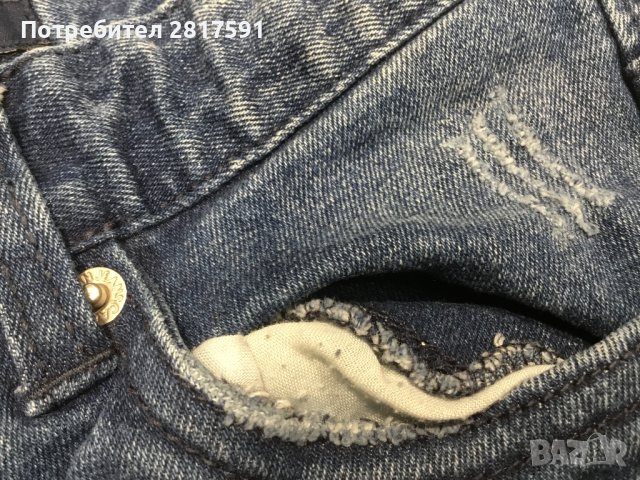 Оригинални дънки Calvin Klein Jeans - skinny, размер 10, снимка 3 - Детски панталони и дънки - 43316879
