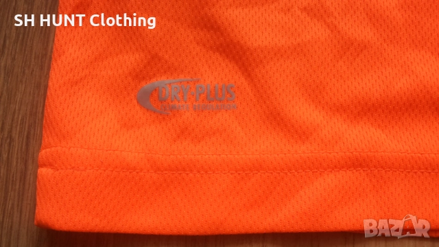 FRANK SHORTER DRY-PLUS Signal T-Shirt размер L за лов сигнална тениска - 1758, снимка 4 - Екипировка - 52888091