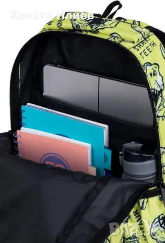 Ученическа раница Coolpack с динозаври - Pick - Dino Adventure , снимка 4 - Раници - 48693540