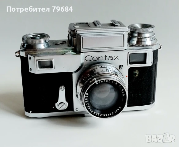 Фотоапарат "Contax", снимка 2 - Фотоапарати - 51402871