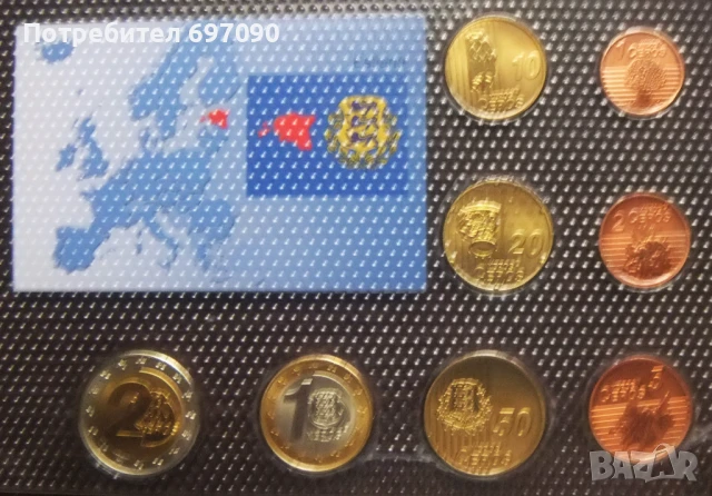 Естония - евро сет -2010 - проби, снимка 2 - Нумизматика и бонистика - 51277954