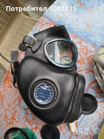 Противогаз, снимка 3 - Антикварни и старинни предмети - 50445138
