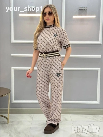 Висок клас дамски екип комплект Guess , снимка 4 - Спортни екипи - 53224218