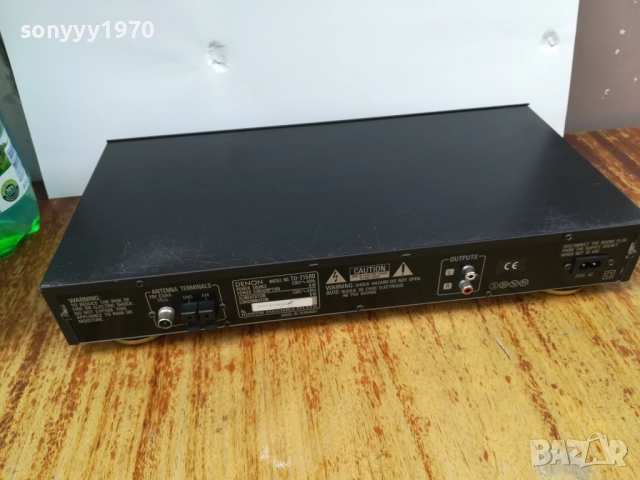 DENON TU-215RD TUNER MADE IN GERMANY 0509250929LCHERY, снимка 12 - Ресийвъри, усилватели, смесителни пултове - 51611992