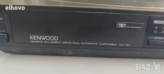 Грамофон Kenwood KD-727, снимка 3 - Грамофони - 52143571