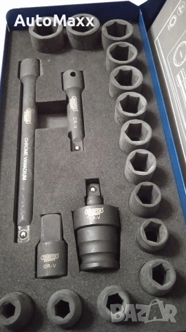 Комплект ударни вложки Draper Expert 54714, 18 части, 3/8"  , снимка 5 - Гедорета - 53101809