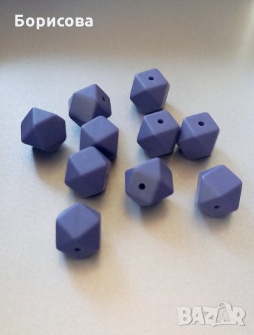 Силиконовото мънисто многоъгълник за бебешка залъгалка, снимка 13 - Други - 34632473