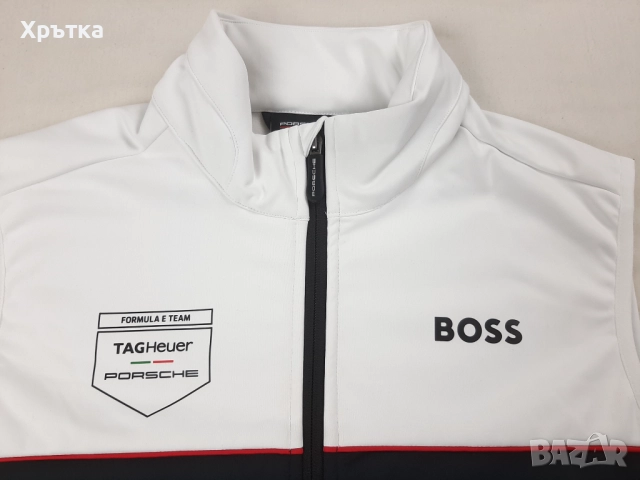 Porsche Motorsport x Boss Softshell Vest - Оригинален мъжки елек размер M, снимка 12 - Якета - 52935424