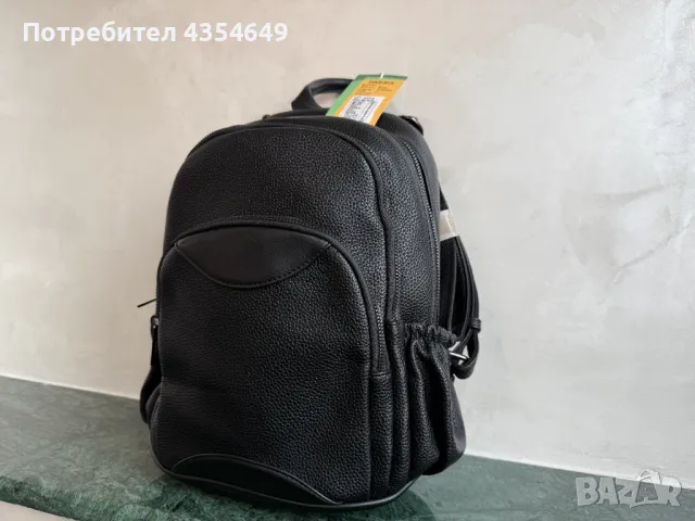 ДАМСКА ЧЕРНА РАНИЦА, снимка 3 - Раници - 48814860