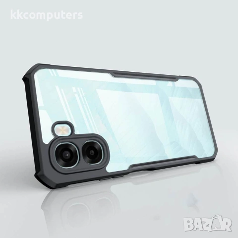 Защитен Калъф XUNDD за Oppo A6x 5G / A6x 4G - Акрилен Гръб + TPU Рамка, Airbag технология, 0.8mm Пов, снимка 6 - Резервни части за телефони - 53564299