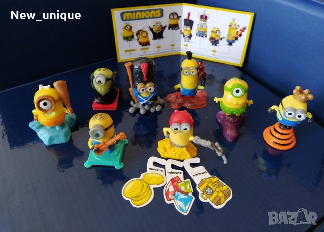 Киндер играчки от серията Миньоните (2015 г.), снимка 2 - Колекции - 27963037