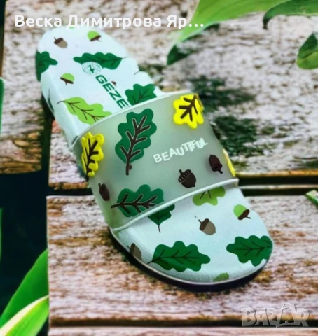 Летни дамски плажни чехли - Освежете стила си с удобство и настроение на плажа, снимка 5 - Чехли - 51223941