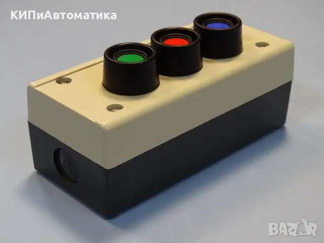 бутониера 3-бутона Klockner-Moeller 099612 220V 6A, снимка 3 - Резервни части за машини - 48546545