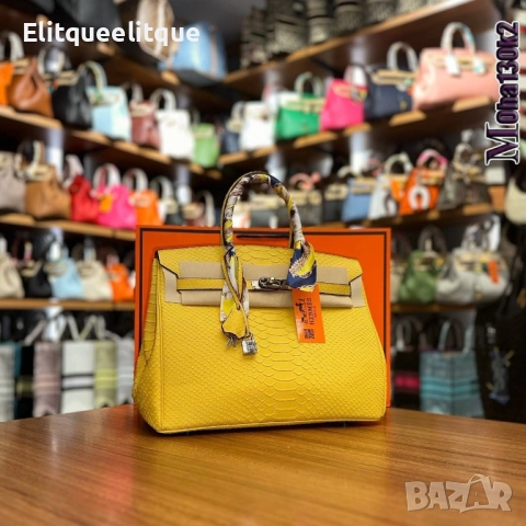 чанти HERMES BİRKİN 35✖️26 CM🎖️ , снимка 7 - Чанти - 52242807