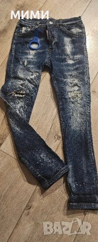детски дънки Dsquared , снимка 7 - Детски панталони и дънки - 51685560