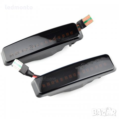 Бягащи лед мигачи,  мигачи за бмв  БМВ Е39 BMW E39 Тунинг мигачи LED динамичен , снимка 2 - Аксесоари и консумативи - 32332604