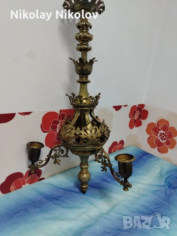 Бароков полилей, снимка 14 - Полилеи - 53143658