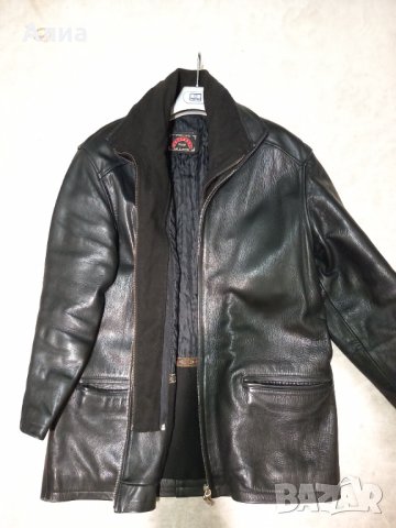 Мъжка кожена шуба XL , снимка 4 - Якета - 38697286