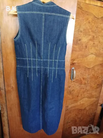 Ефектна дънкова рокля/ сукман 