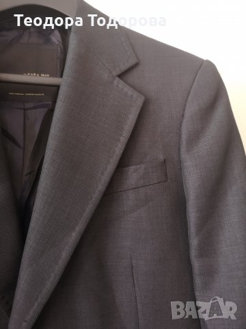 Мъжко сако Zara , снимка 3 - Сака - 33310211
