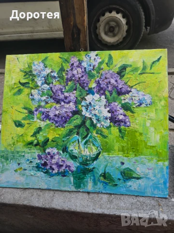 Картина м.б.на платно , снимка 2 - Картини - 51147710