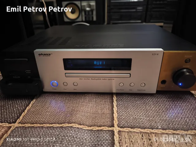 Промо ⭐ ⭐ ADVANCE ACOUSTIC EZY 8 + Bluetooth +USB стерео усилвател , снимка 2 - Ресийвъри, усилватели, смесителни пултове - 48925665