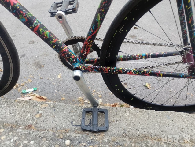 велосипед fixed gear 28", снимка 6 - Велосипеди - 50757381