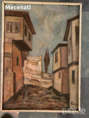 Константин Микренски /1921-1999/ , снимка 4 - Картини - 53099573