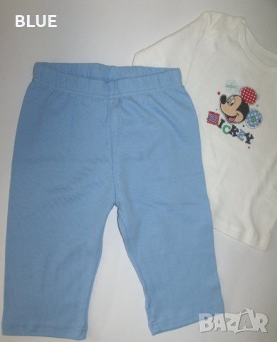 Нова Пижамка Disney/ Мики Маус 6-9 мс., снимка 6 - Бебешки пижами - 11709638