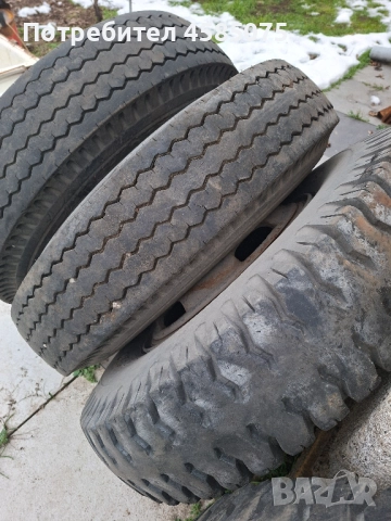 Гуми с джанти за селскостопанска техника ремаркета 10,00/20, снимка 13 - Гуми и джанти - 52960425