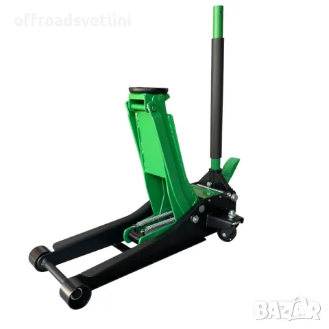 Нископрофилен крик крокодил 4Т с две помпи педал 75 505 мм ROCKFORCE, снимка 3 - Други инструменти - 50156161