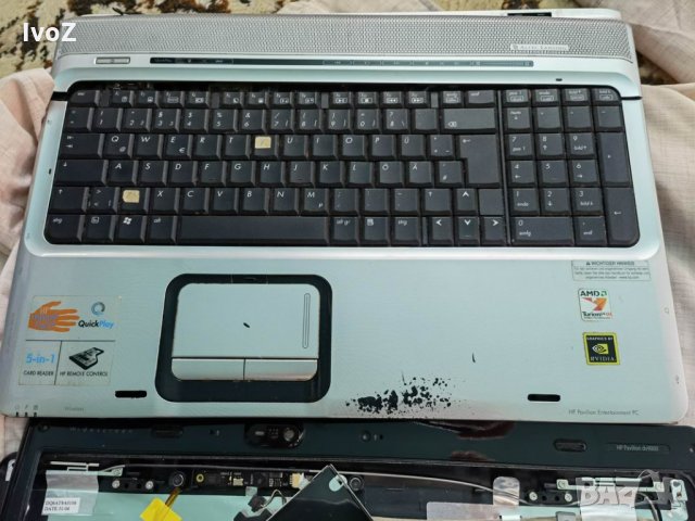 Продавам HP-DV-9000-на части, снимка 3 - Лаптопи за игри - 35450645