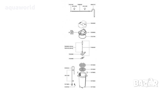 "ПРОМОЦИЯ" Външен филтър Eheim Classic 350, снимка 3 - Оборудване за аквариуми - 39718841