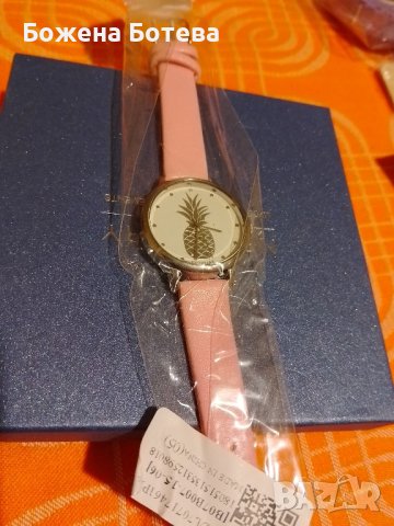 сладък дамски часовник с ананасче, снимка 1 - Дамски - 43976289