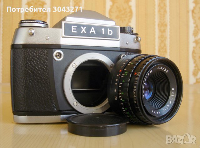 EXA 1b Обектив DOMIPLAN 2,8-50 automatic lens , снимка 14 - Фотоапарати - 39768703