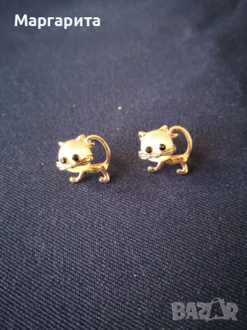 обеци котки , снимка 3 - Обеци - 49909448