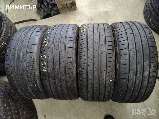 4бр.летни гуми HANKOOK 225 40 18 DOT19 цена за брой, снимка 2 - Гуми и джанти - 51292891