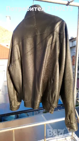 Продавам дамско кожено яке пролетно, снимка 2 - Якета - 49561387
