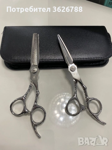 Професионални ножици , снимка 15 - Фризьорски принадлежности - 53296881