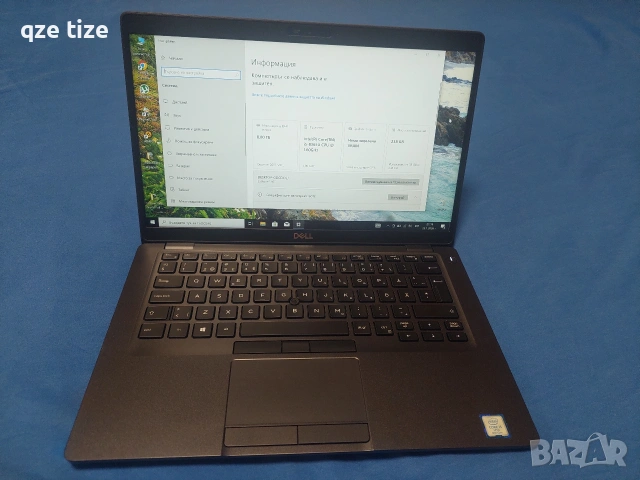 Dell Latitude 5400/14” IPS/i5-8365U/8GB RAM/256GB SSD/Подсветка, снимка 2 - Лаптопи за работа - 53237503