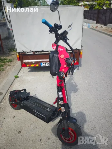 Мощна Електрическа тротинетка K-Cloud k14 10000W 72V 40Ah (140km/h), снимка 6 - Друга електроника - 50208553