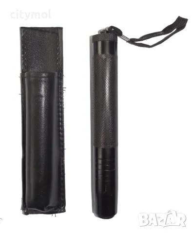 Телескопична полицейска палка сгъваема - 4 секционна, снимка 2 - Ножове - 49765952