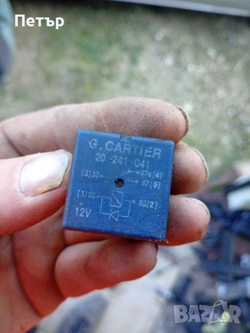 Реле G.Cartier 8200100524 20241041, снимка 2 - Части - 53076156